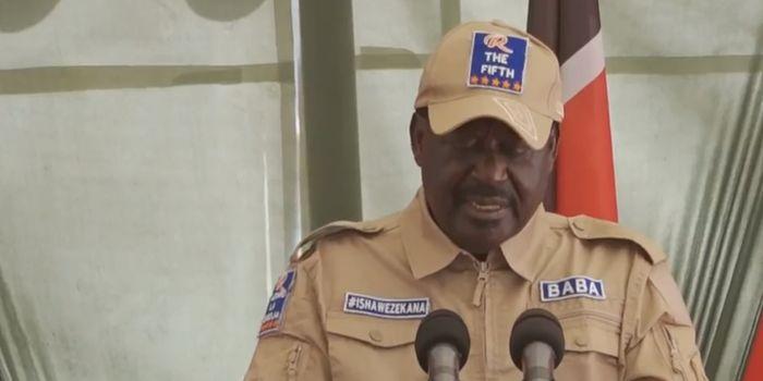 Raila declares mass action